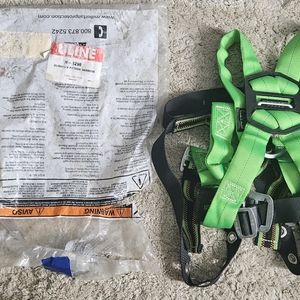 Honeywell Miller Duraflex Python Ultra Harness, Back D-Ring / Universal / Green
